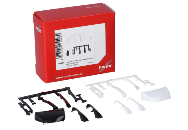 HER054980 - Mercedes-Benz NG kit, roof spoiler, additional bumper, air deflectors, air intake - 1