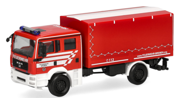 HER098847 - MAN TGA M Bremen Fire Brigade Decontamination Service - 1