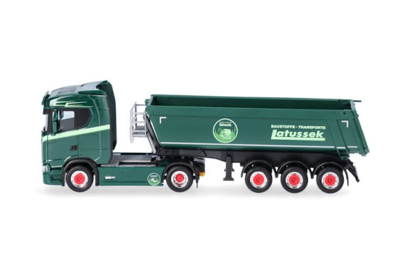 HER320337 - SCANIA CS 20 ND 4x2 with 3-axle tipper LATUSSEK - 1