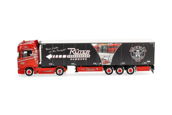 HER320689 - SCANIA CS 4x2 with 3-axle RUTER refrigerated trailer - 1