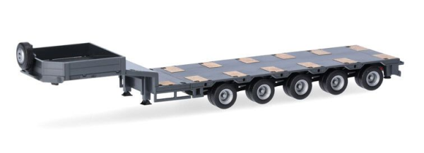 HER076388-012 - GOLDHOFER 5-axle flatbed trailer - 1