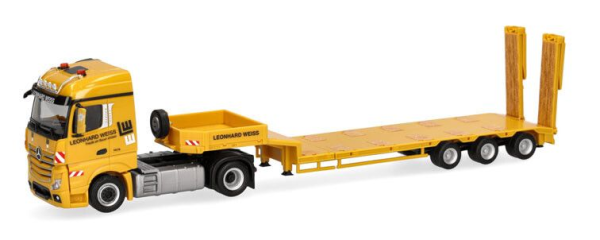 HER937740 - MERCEDES BENZ Actros S 4x2 with 3-axle equipment door LEONHARD WEISS - 1