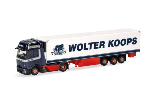 HER319966 - MERCEDES BENZ Actros L ProCabin 4x2 with 3-axle WOLTER KOOPS refrigerated trailer - 1