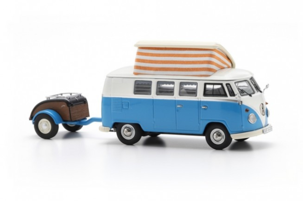 SCH7298 - VOLKSWAGEN T1 Campervan and Westfalia trailer - 1