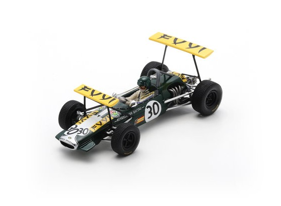 SPAF2002 - BRABHAM BT23C #30 2nd in the 1968 Argentine F2 Championship J.RINDT - 1