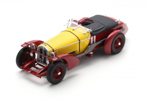 SPA18LM33 - ALFA ROMEO 8C #11 Winner of the 1933 24 Hours of Le Mans R. Sommer-T. Nuvolari - 1