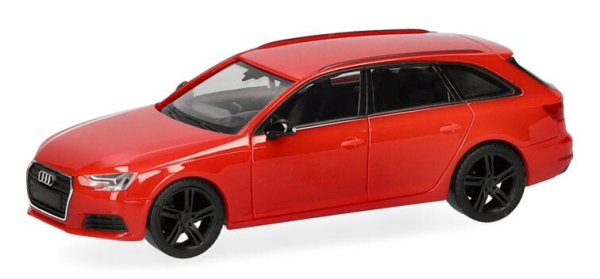 HER028578-004 - AUDI A4 Avant red - 1