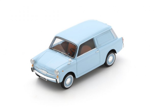 SCH18U00102 - AUTOBIANCHI Bianchina Furgoncino 1957 blue - 1