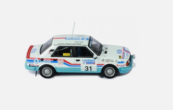 IXORAC351 - SKODA 130 LR #31 RAC Rally 1987 - 1