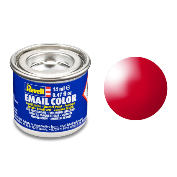 REV32134 - Gloss Ferrari red enamel paint 14ml - 1