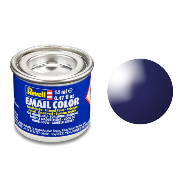 REV32154 - Bright night blue enamel paint 14ml - 1