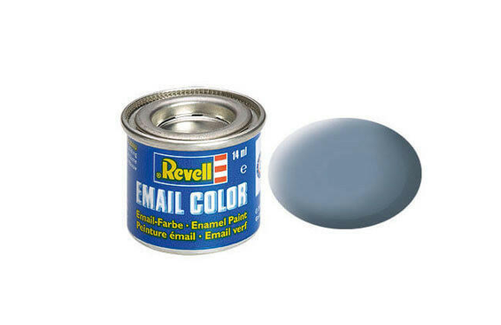 REV32157 - Matte gray enamel paint 14ml - 1