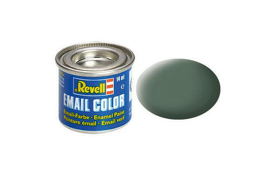 REV32167 - Matte green gray enamel paint 14ml - 1