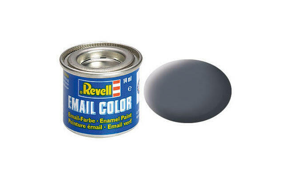 REV32177 - Matte basalt gray enamel paint 14ml - 1