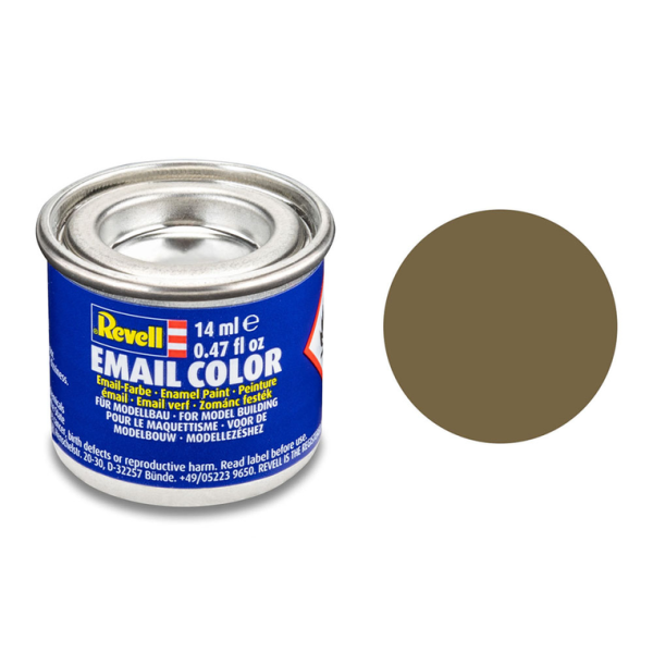 REV32186 - Matte khaki enamel paint 14ml - 1