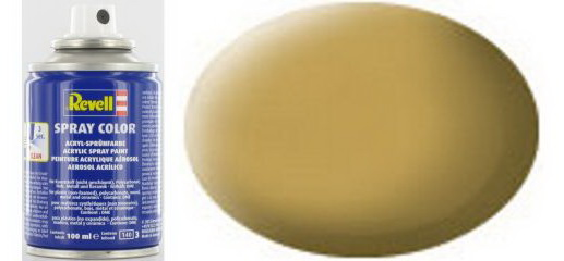 REV34116 - Acrylic spray paint sandy yellow matt 100ml - 1