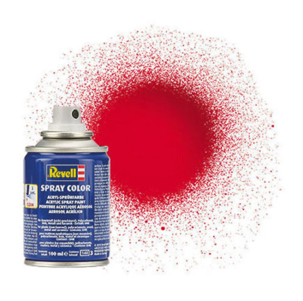 REV34134 - Acrylic spray paint red italian gloss 100ml - 1