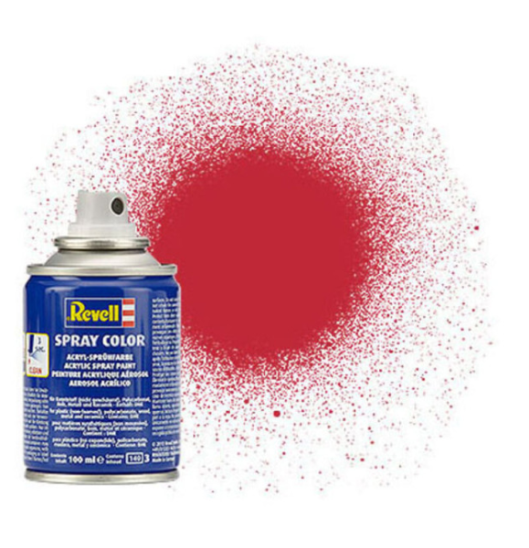 REV34136 - Acrylic spray paint red carmin mat 100ml - 1