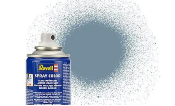 REV34157 - Acrylic spray paint 100ml grey matt - 1