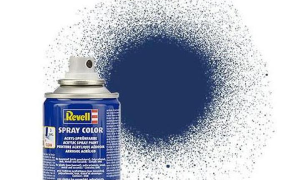 REV34200 - Acrylic spray paint shiny metallic white 100ml - 1