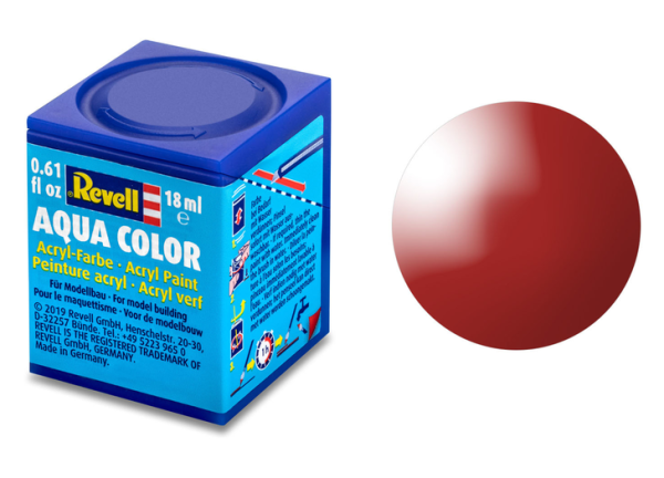 REV36131 - Bright red acrylic paint 18 ml - 1