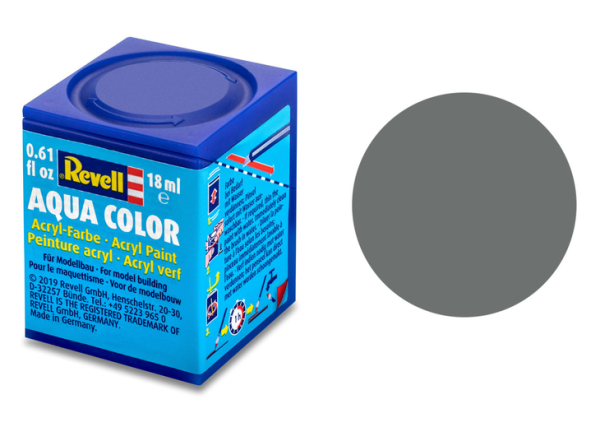 REV36147 - Matt gray mouse acrylic paint 18 ml - 1