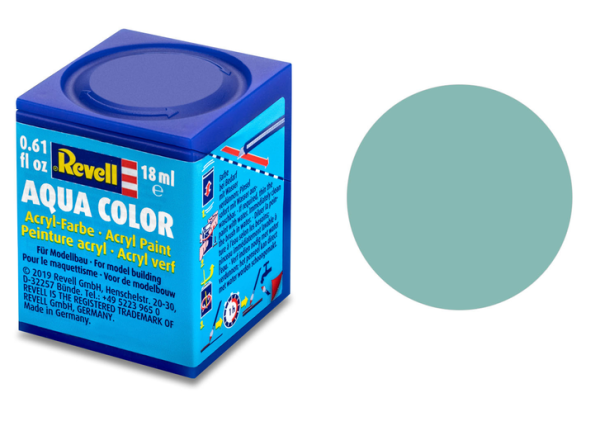 REV36149 - Matte sky blue acrylic paint 18 ml - 1