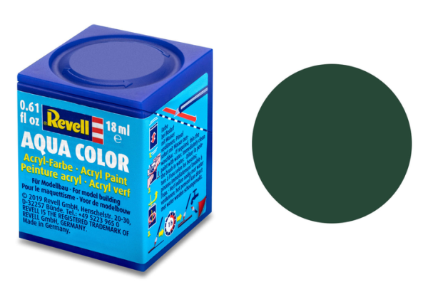 REV36168 - Dark green acrylic paint 18 ml - 1