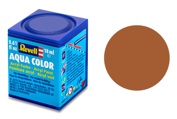 REV36185 - Matte brown acrylic paint 18 ml - 1