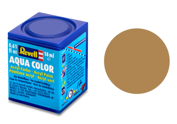 REV36188 - Matte ocher acrylic paint 18 ml - 1