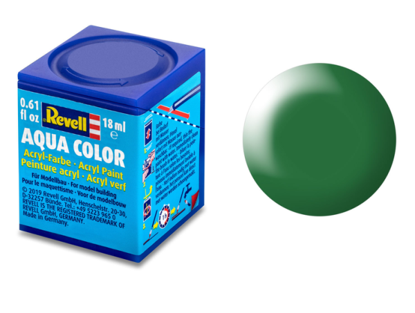 REV36364 - Acrylic paint color green foliage satin 18 ml - 1