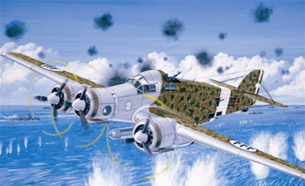 ITA1290 - S.79 Sparviero aircraft to assemble and paint - 1