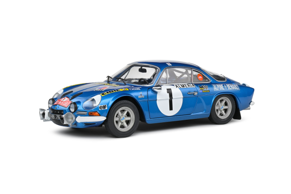 SOL1804210 - ALPINE A110 1600S #1 1972 Monte Carlo Rally JL.THERIER-C.ROURE - 1