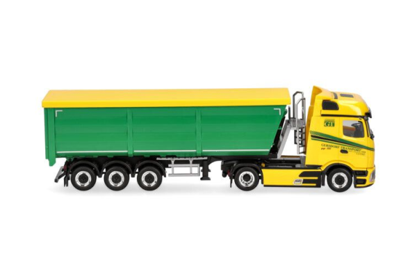HER321006 - MERCEDES BENZ Actros L ProCabin B 4x2 with 3-axle tipper, GERSDORF TRANSPORT - 1