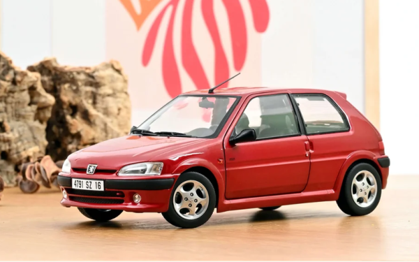 NOREV184921 - 1998 Peugeot 106 S16, Lucifer Red - 1