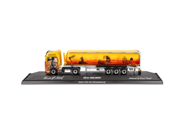 HER122351 - MAN TGX GX 4x2 with 3-axle silo from MELMER – RUDOLF DIESEL - 1