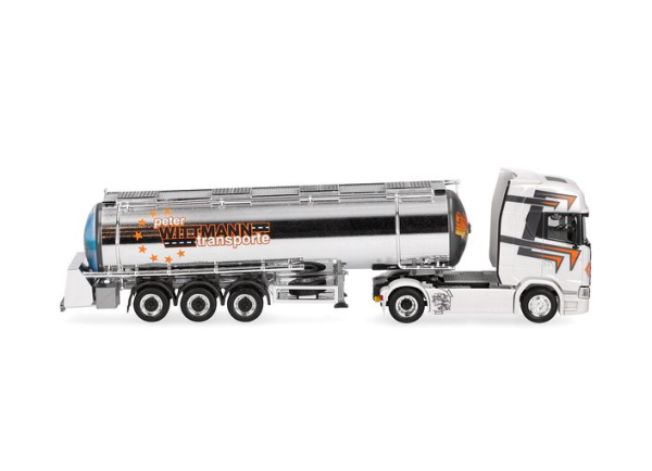 HER321037 - SCANIA CS20 HD 4x2 with 3-axle tanker from WITTMANN TRANSPORT - 1