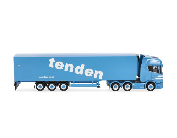 HER321143 - SCANIA CR 20 HD 6x4 with 3-axle TENDEN refrigerated trailer - 1