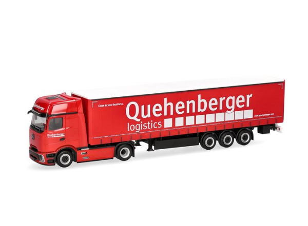 HER321334 - MERCEDES BENZ Actros L ProCabin 4x2 with 3-axle QUEHENBERGER trailer - 1