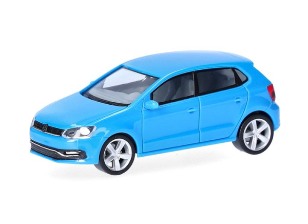 HER014366 - VOLKSWAGEN Polo 5-door, Type 6C, blue and black – 2-piece model kit - 1