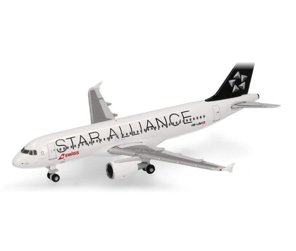 HER539463 - AIRBUS A320, Swiss International Air Lines, Star Alliance, Richterswil - 1