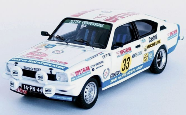 TRODSN266 - OPEL Kadett GT E #33 1978 Monte Carlo Rally R. SLOTEMAKER–A. JETTEN - 1