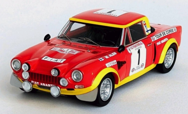 TRODSN282 - FIAT 124 Abarth #1 1974 Tour de Corse Rally M. ALEN–I. KIVIMAKI - 1