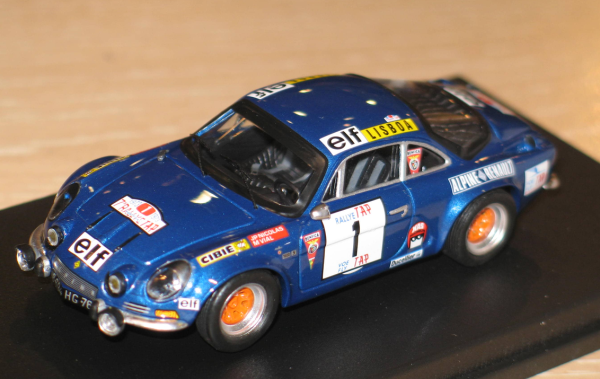 TRORRAL13 - RENAULT Alpine A110 #1 1973 Rally of Portugal JP.NICOLAS-M.VIAL - 1