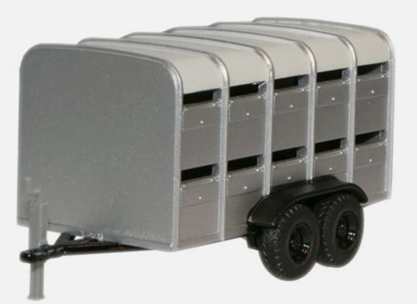 OXF76FARM001 - 2-axle livestock transport trailer - 1