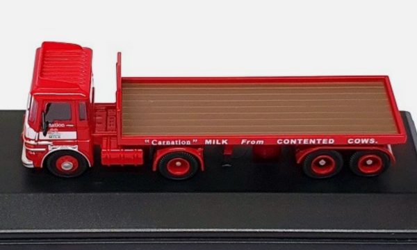 OXF76LV002 - ERF LV 4x2 flatbed, 2-axle Carnation - 1