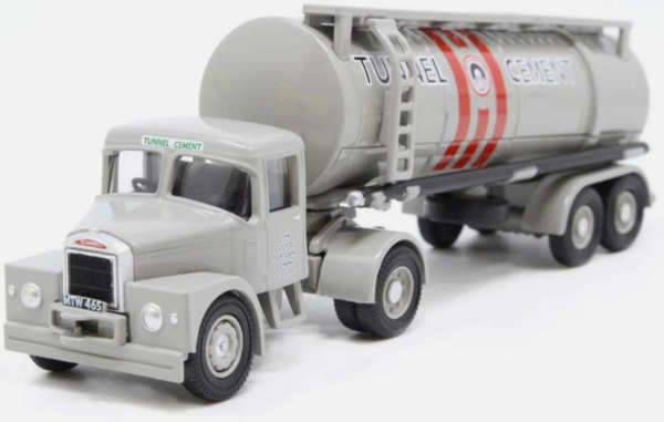 OXF76SHT003 - SCAMMEL Highwayman 4x2 with 2-axle tanker, Tunnel Cement - 1