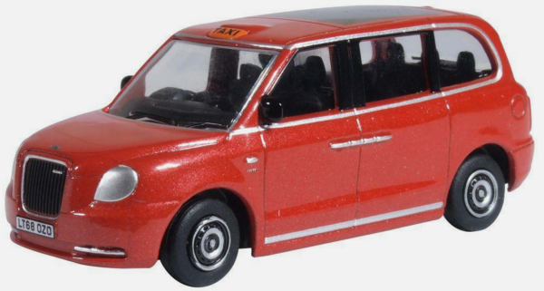 OXF76TX5002 - LEVC red Letric taxi - 1