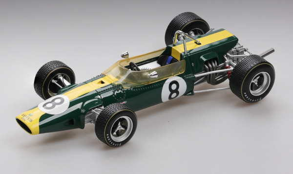 TM18-179C - LOTUS 48 #8 1967 Pau F2 Grand Prix G.HILL - 1