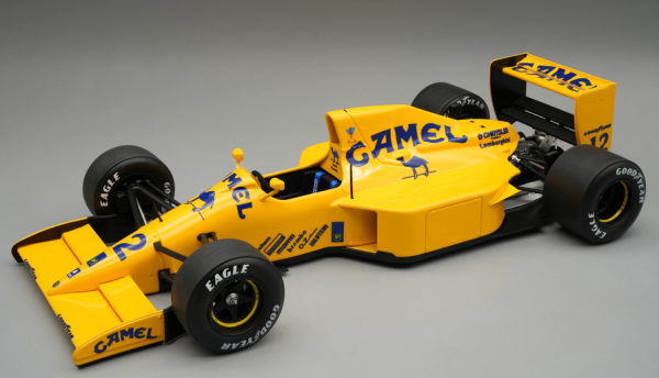 TM18-351C - LOTUS 102 with Lamborghini engine #12 1990 Monaco Grand Prix M. DONNELLY - 1